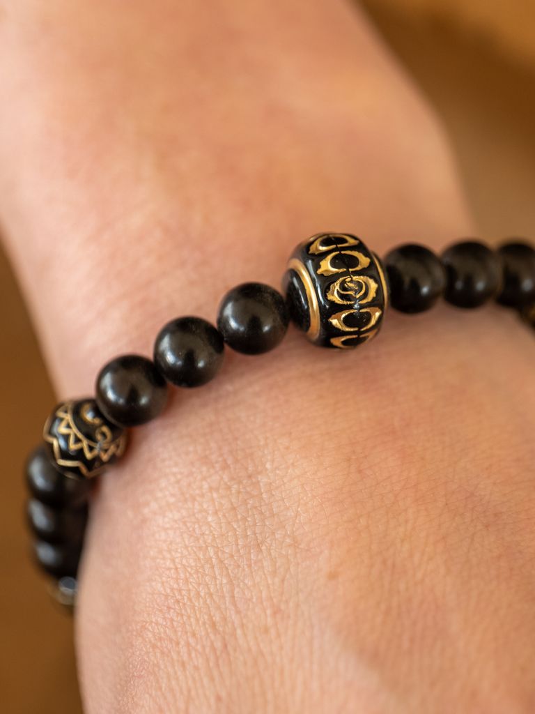 Armband „Dunkle Krone"