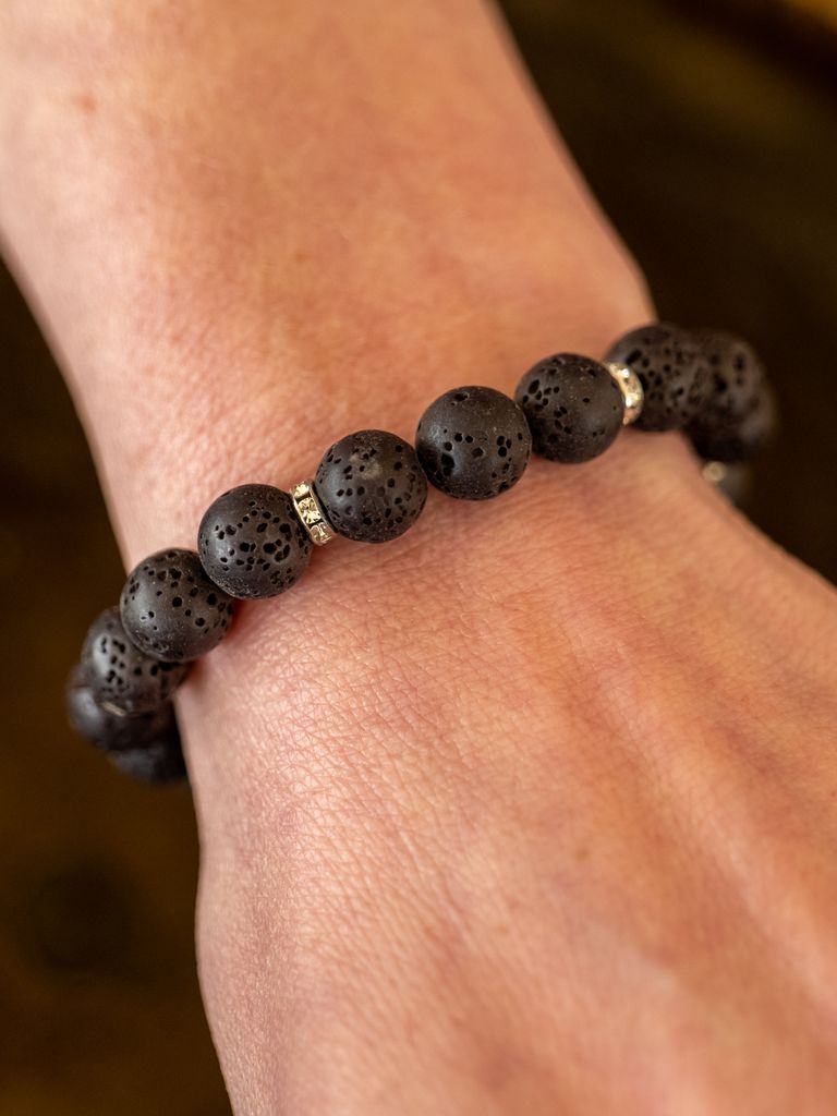 Armband „Schwarze Glut"