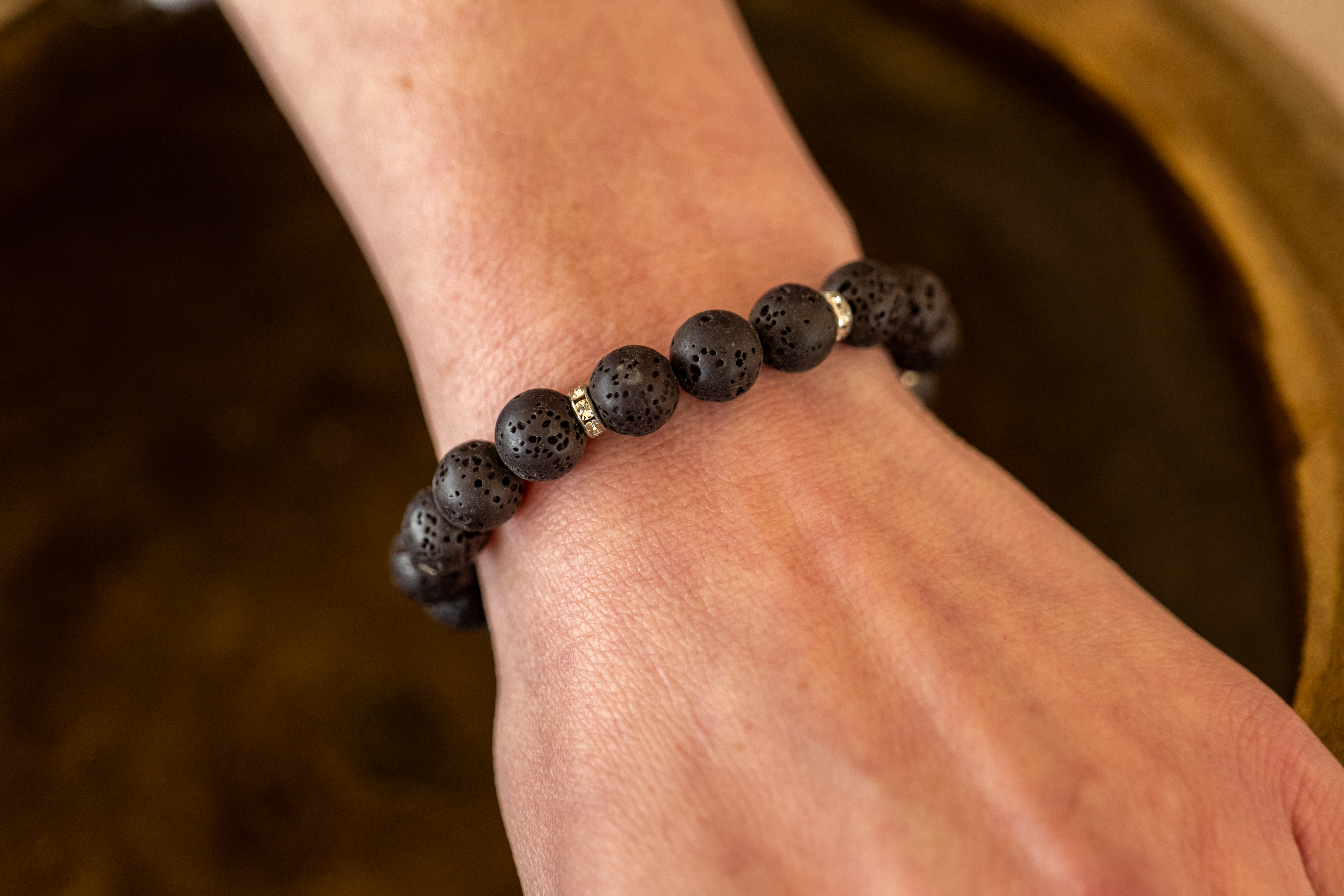 Armband „Schwarze Glut"