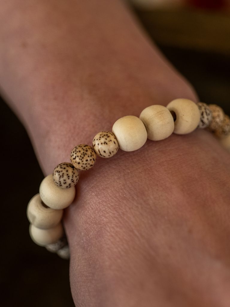 Armband „Weisse Saat"