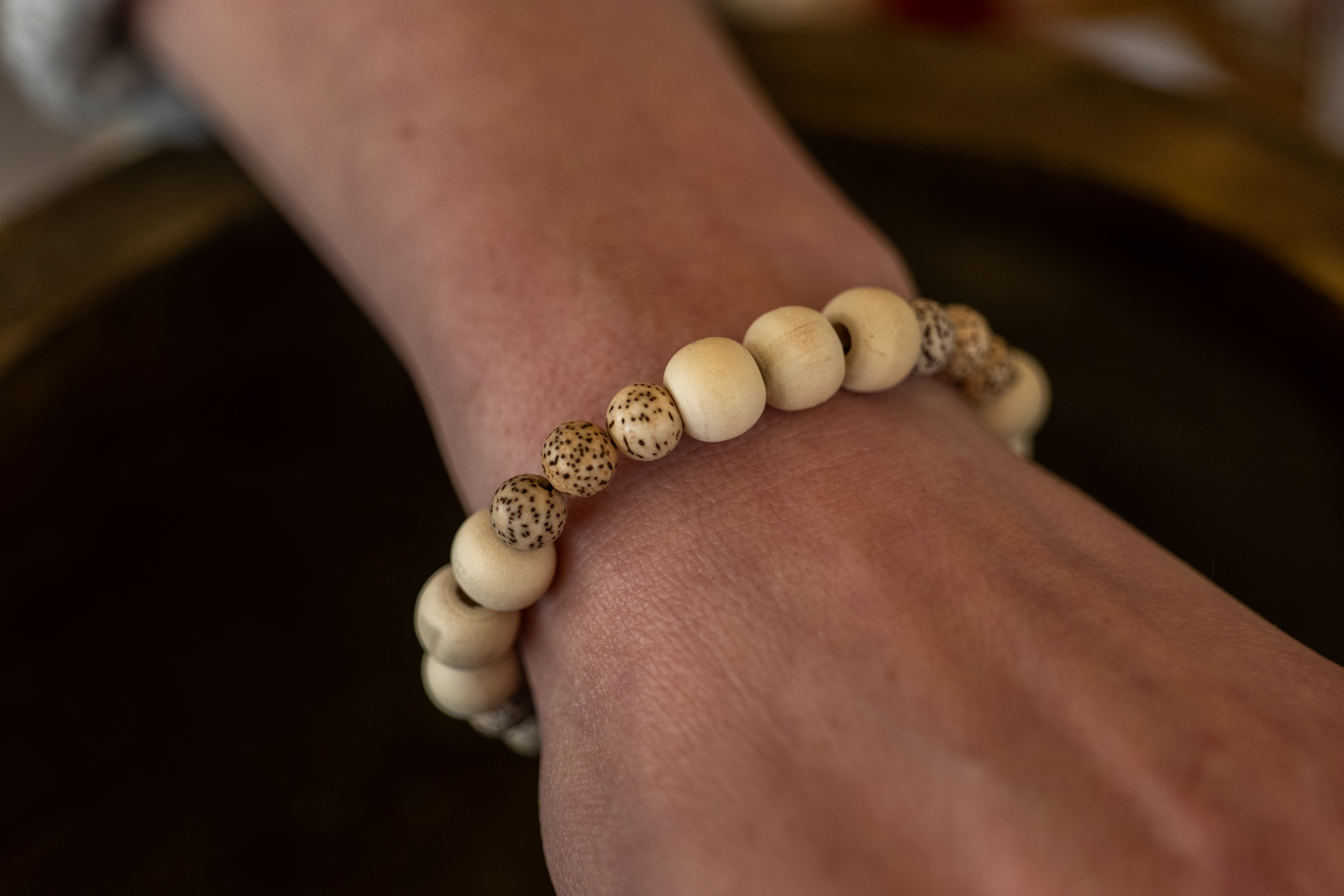 Armband „Weisse Saat"