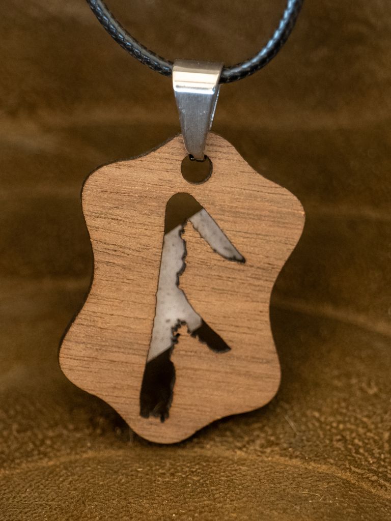 Anhänger „Rune Hagalaz"