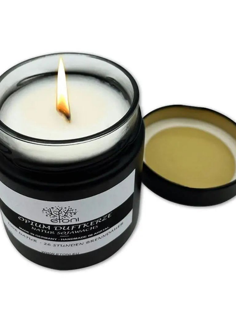 Duftkerze im Glas aus Bio Sojawachs und naturreinen ätherischen Öl Kerzen