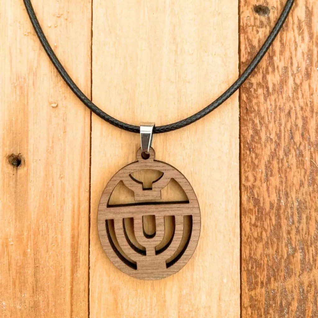 Amulett Zeichen Des Waldes